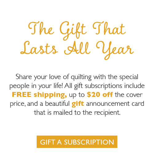 Give a Gift Subscription to Art Quilting Studio